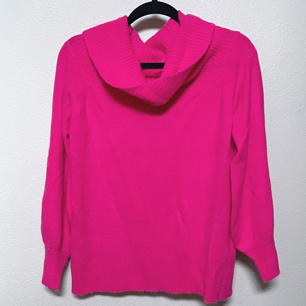Vine & Love Pink Turtleneck Sweater
